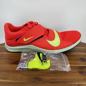 Nike Zoom Rival Jump Mens Size 12 Track & Field Jumping Spikes Crimson NEW